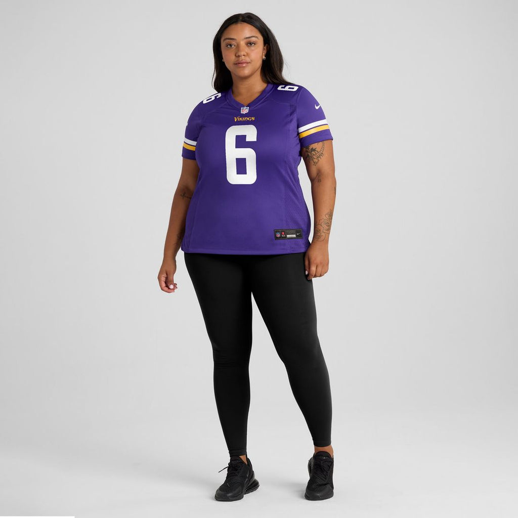 Brian Asamoah II Minnesota Vikings Women's Game Jersey - Purple