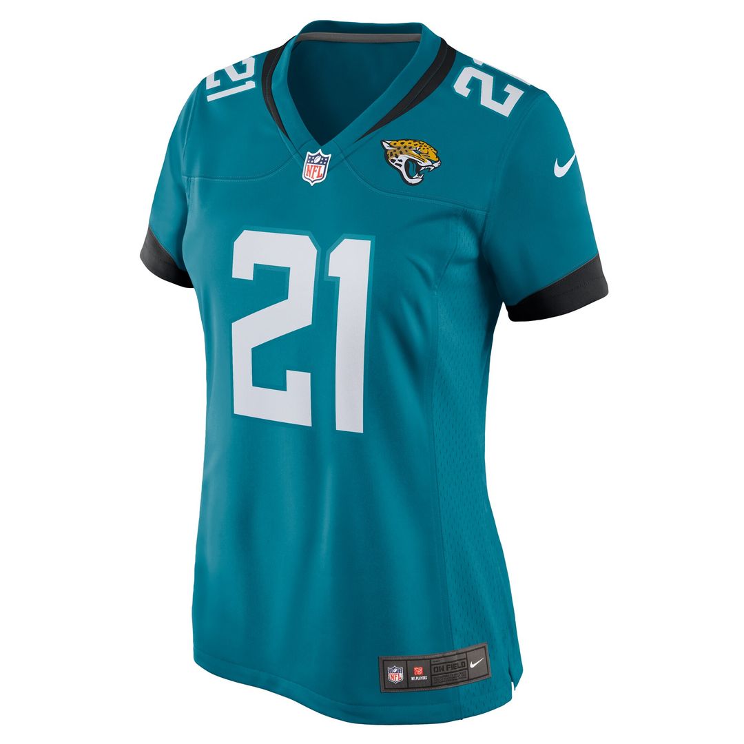 Christian Braswell Jacksonville Jaguars Women's Team Game Jersey - Teal