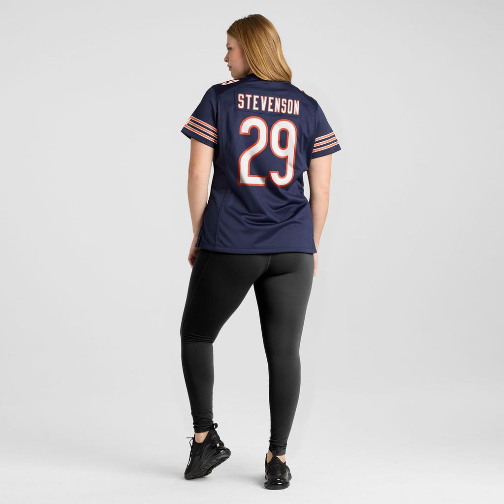Tyrique Stevenson Chicago Bears Women's Game Jersey - Navy