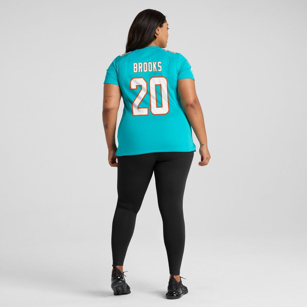 Jordyn Brooks Miami Dolphins Women's Game Jersey - Aqua
