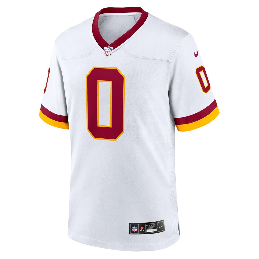 Mike Sainristil Washington Commanders Game Super Bowl Era Jersey - White