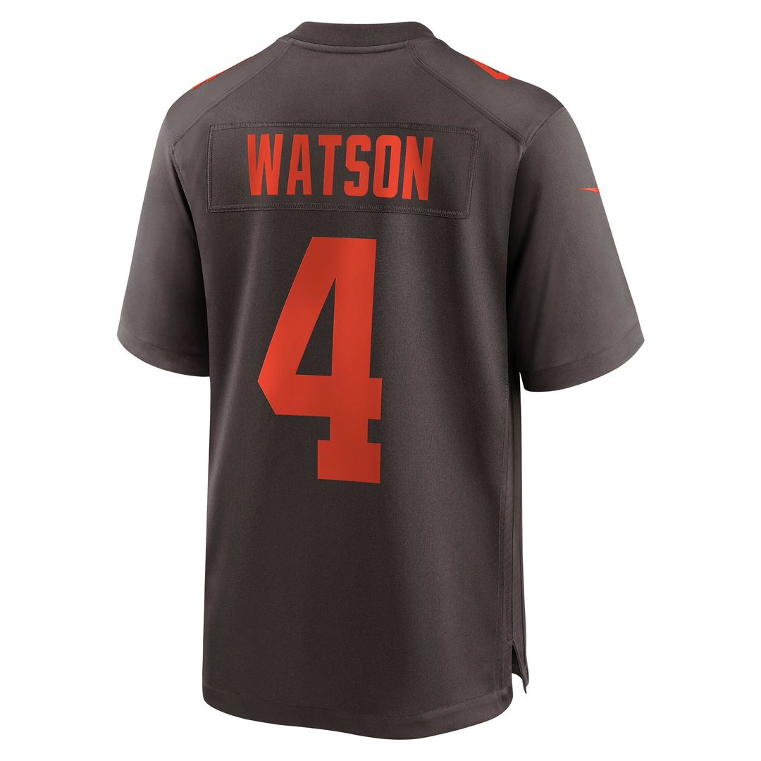 Deshaun Watson Cleveland Browns Alternate Game Jersey - Brown