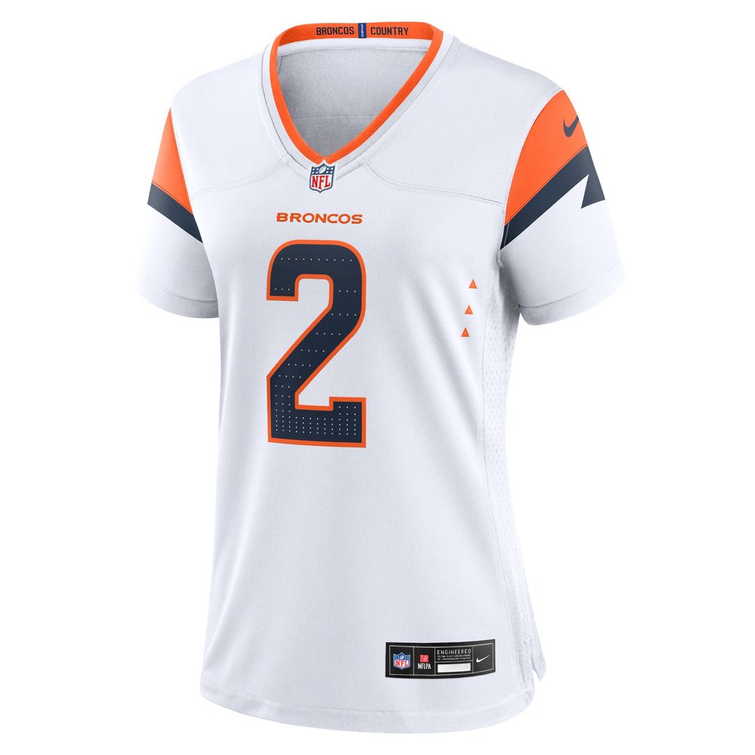 Patrick Surtain II Denver Broncos Women's Game Jersey - White