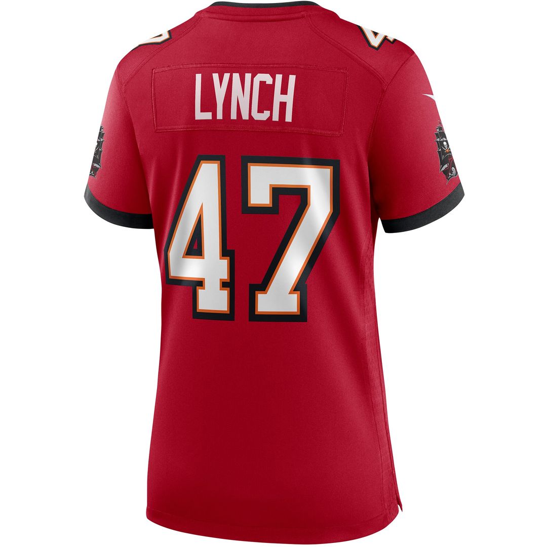 John Lynch Tampa Bay Buccaneers Women's Game Retired Player Jersey - Red
