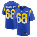 David Quessenberry Los Angeles Rams Team Game Jersey - Royal