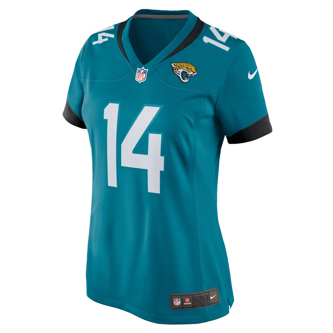 Elijah Cooks Jacksonville Jaguars Women's Team Game Jersey - Teal