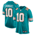 Jacob Rodriguez Miami Dolphins Alternate Game Jersey - Aqua
