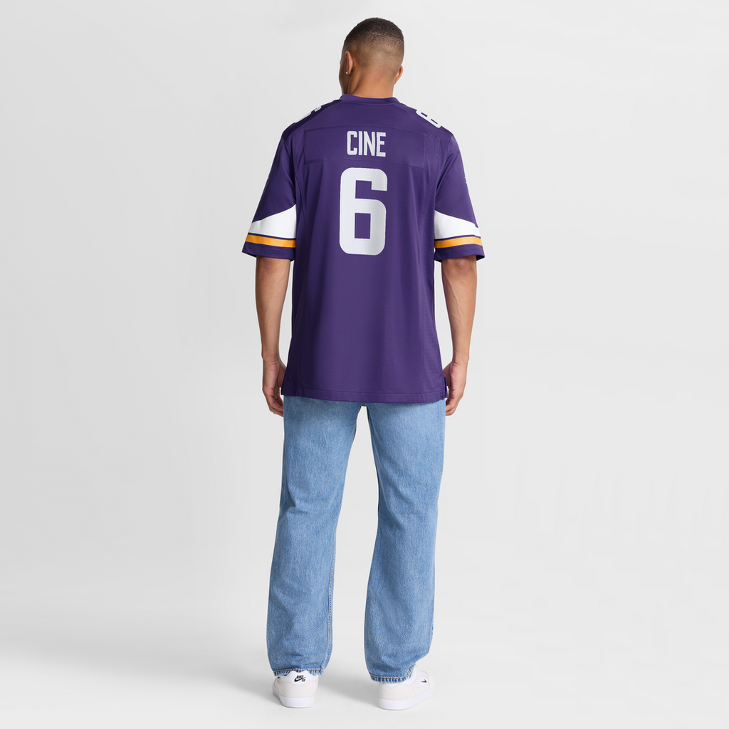 Lewis Cine Minnesota Vikings Game Player Jersey - Purple