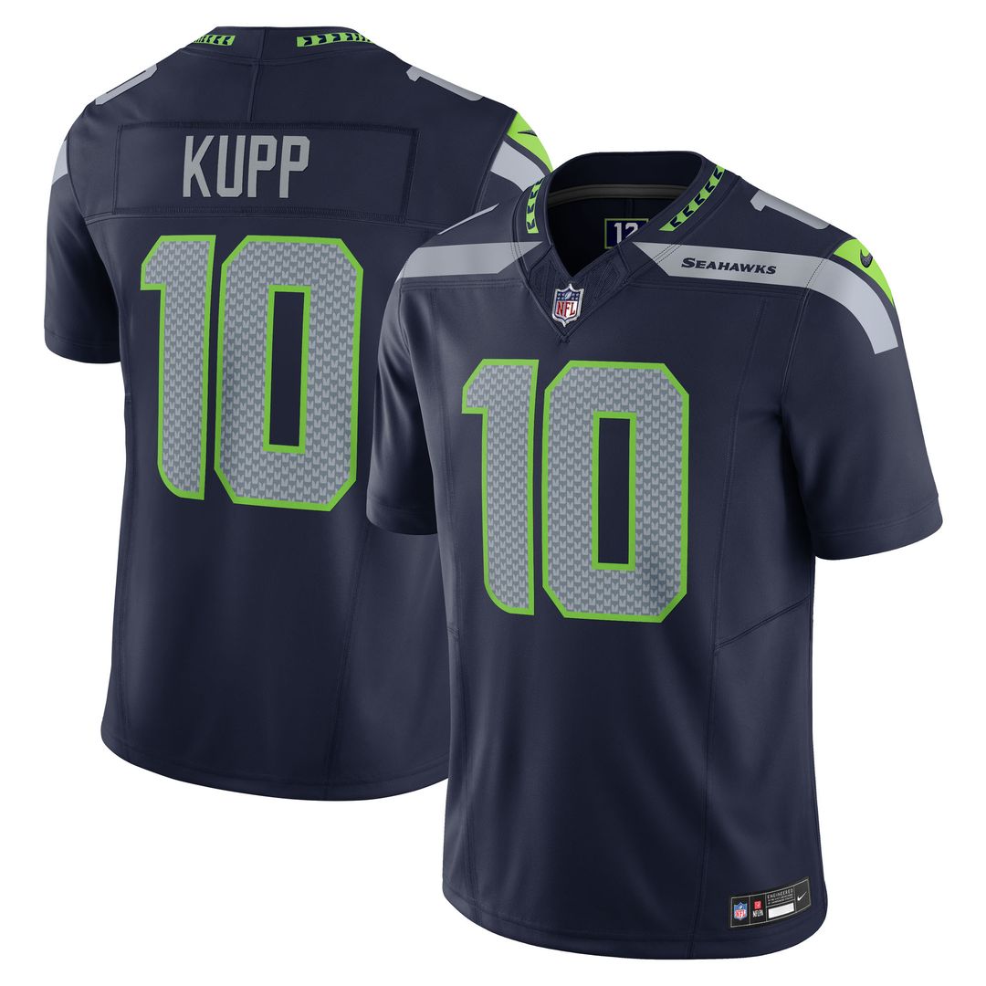 Cooper Kupp Seattle Seahawks Team Vapor F.U.S.E. Limited Jersey - College Navy