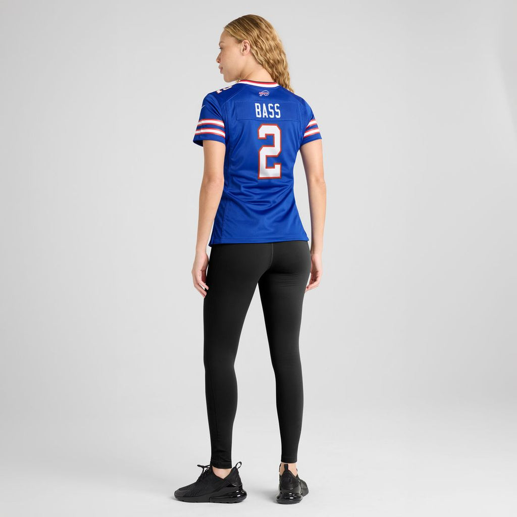 Tyler Bass Buffalo Bills Women's Game Jersey - Royal