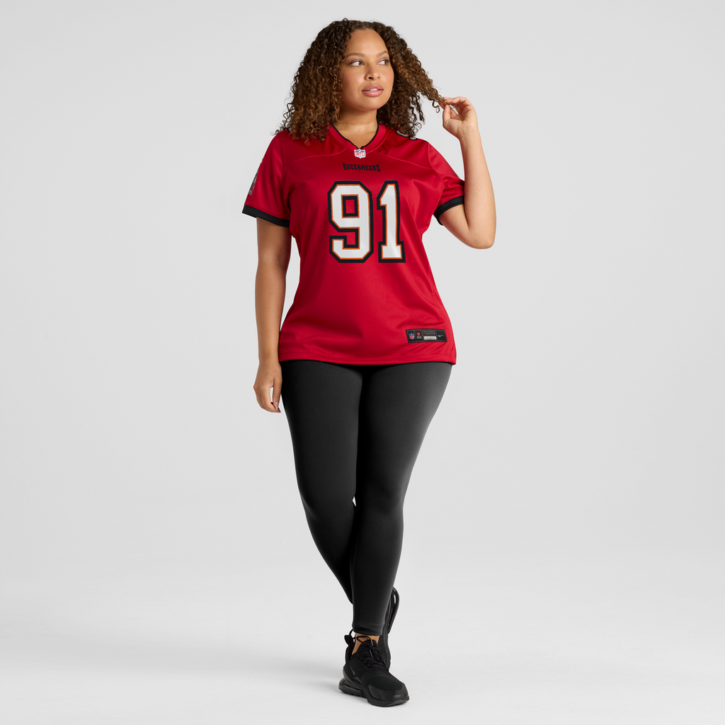 A'Shawn Robinson Tampa Bay Buccaneers Nike Women's Team Game Jersey - Red