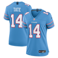 Carnell Tate Tennessee Titans Women's Team Game Jersey - Light Blue
