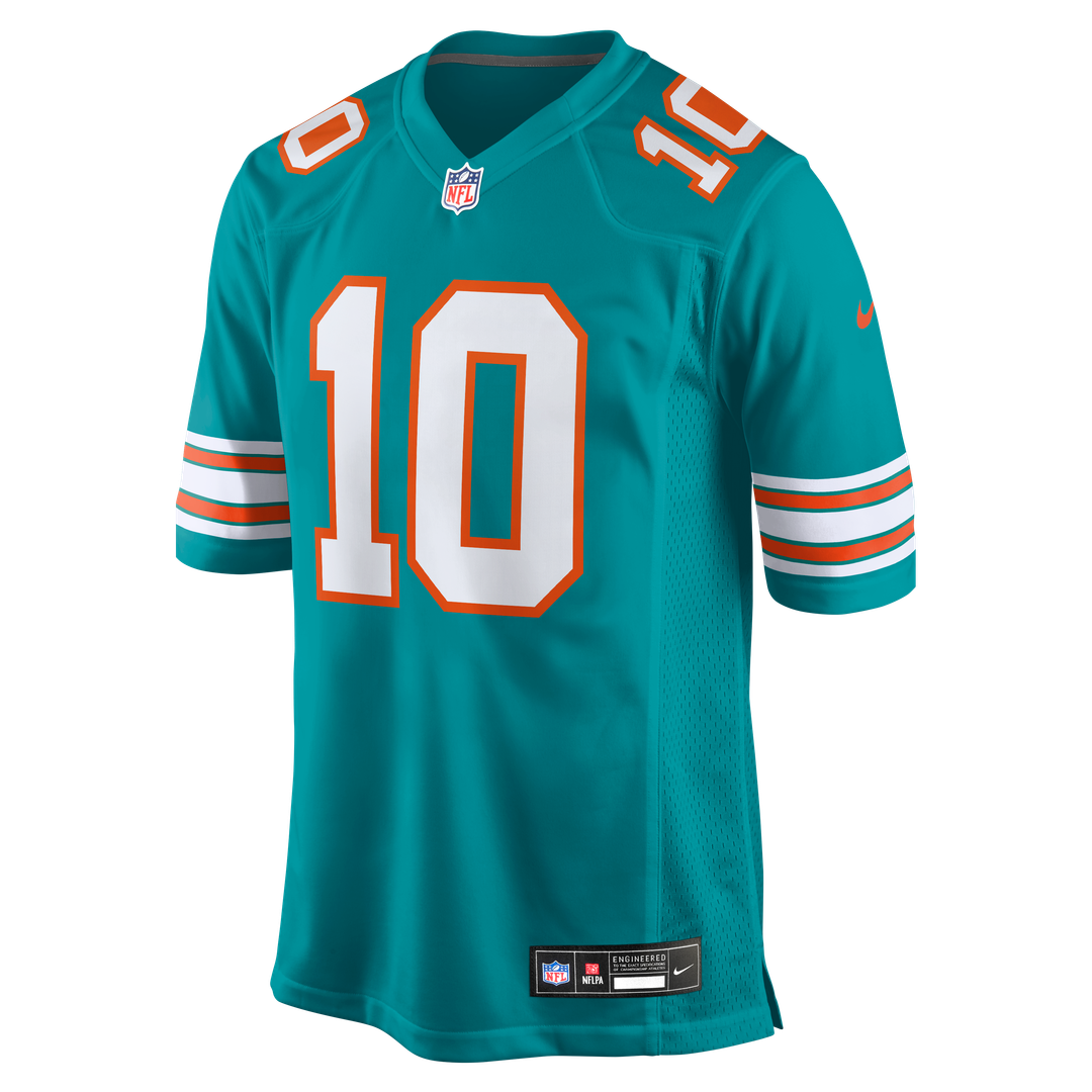 Jacob Rodriguez Miami Dolphins Alternate Game Jersey - Aqua