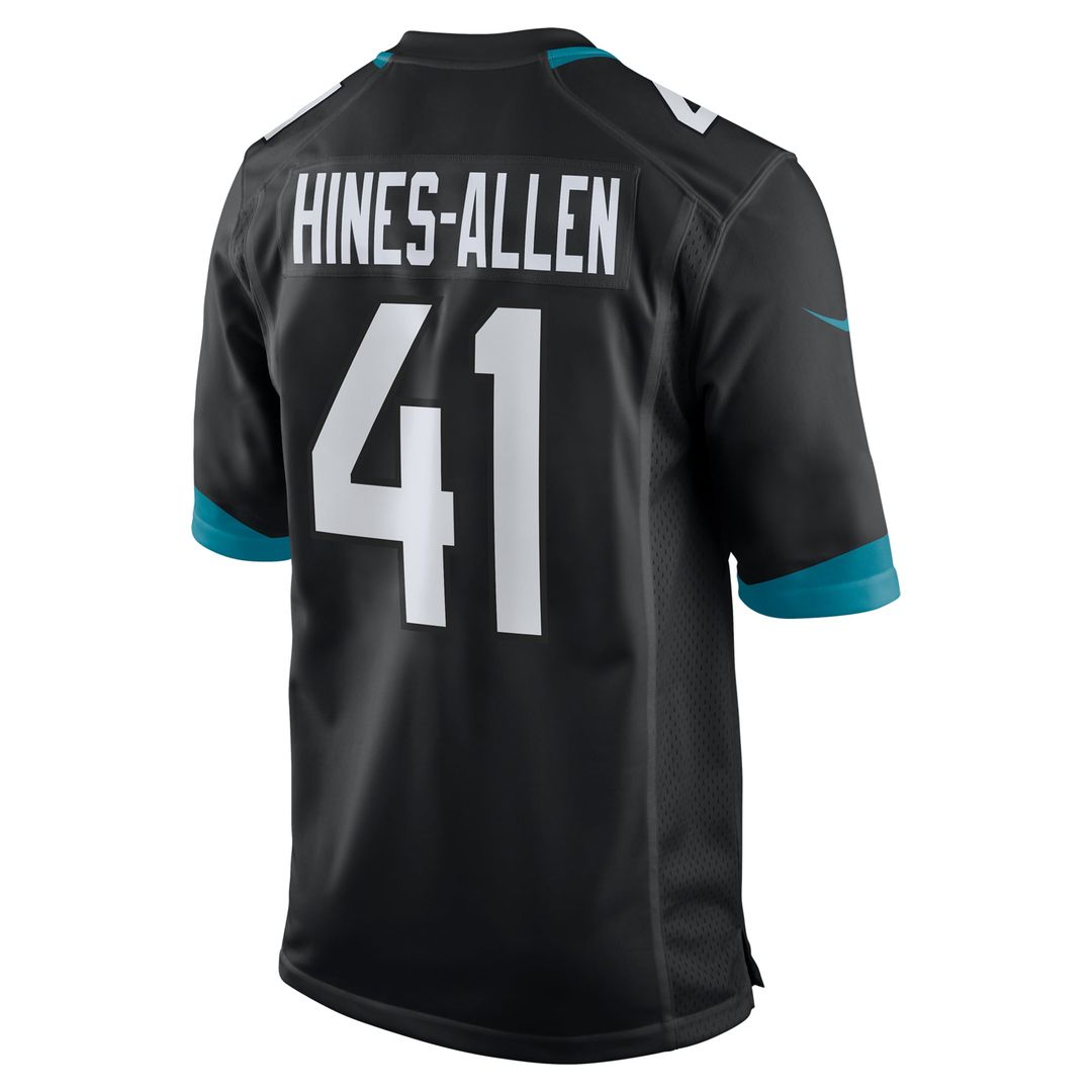 Josh Hines-Allen Jacksonville Jaguars Alternate Game Jersey - Black