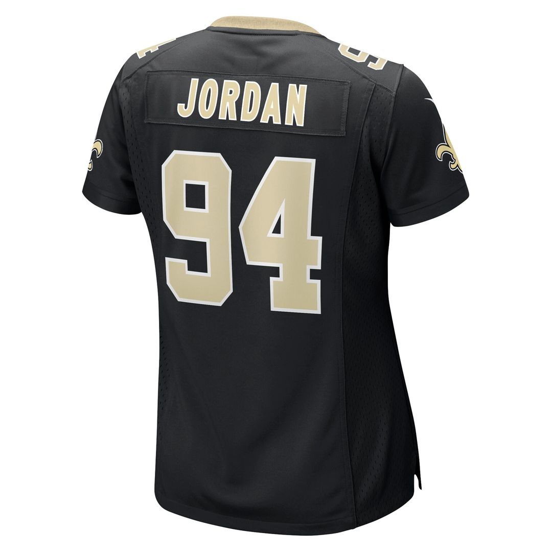 Cameron New Orleans Saints Women's Team Game Jersey - Black