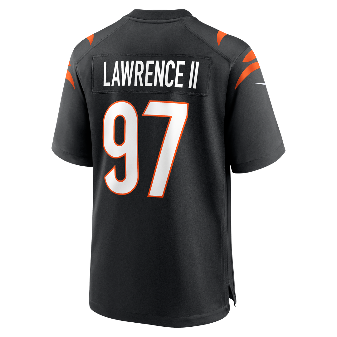 Dexter Lawrence II Cincinnati Bengals Game Jersey - Black