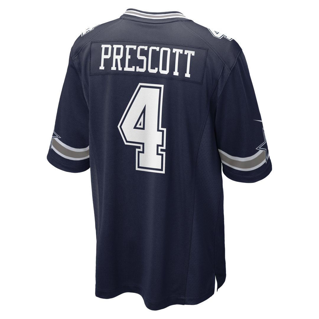 Dak Prescott Dallas Cowboys Game Team Jersey - Navy