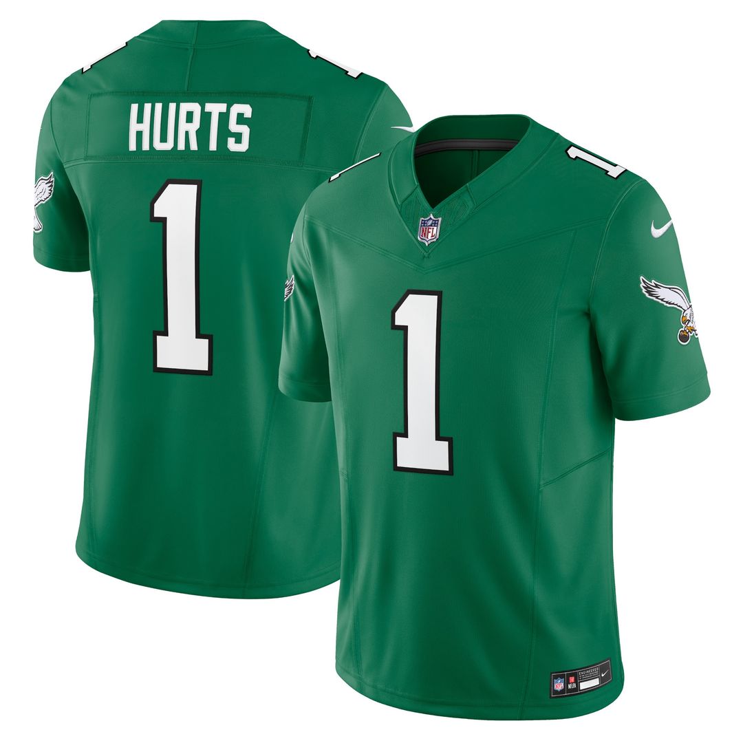 Jalen Hurts Philadelphia Eagles Alternate Vapor F.U.S.E. Limited Jersey - Black