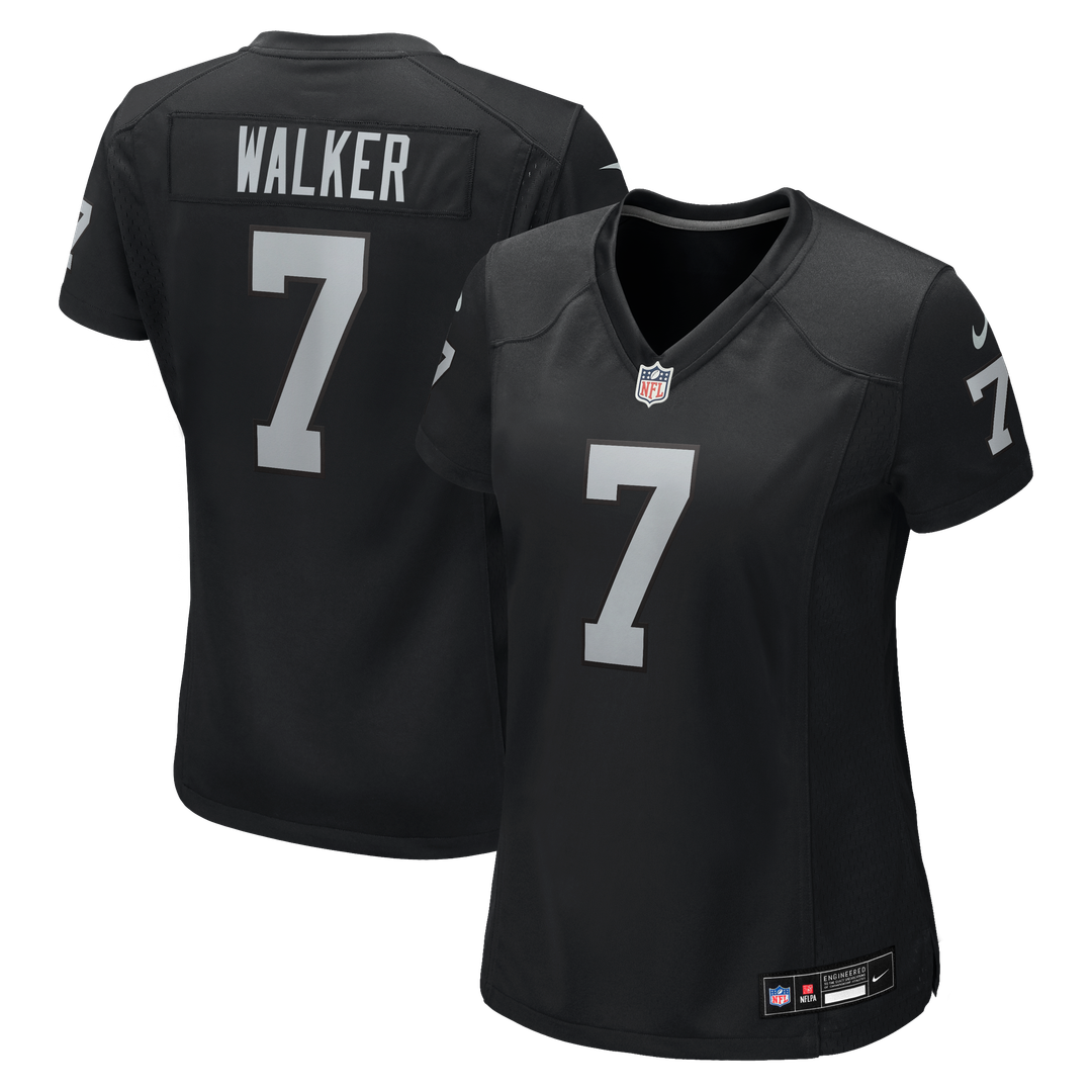 Quay Walker Las Vegas Raiders Women's Team Game Jersey - Black