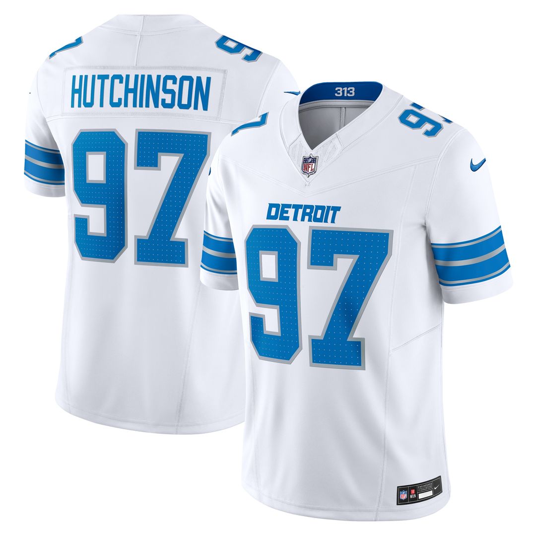 Aidan Hutchinson Detroit Lions 2nd Alternate Vapor F.U.S.E. Limited Jersey - Black