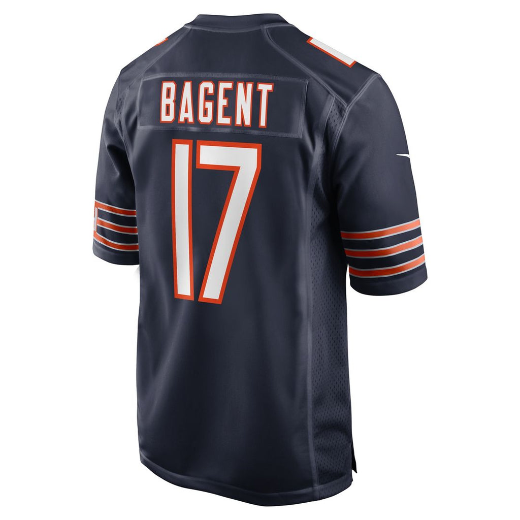 Tyson Bagent Chicago Bears Game Jersey - Navy