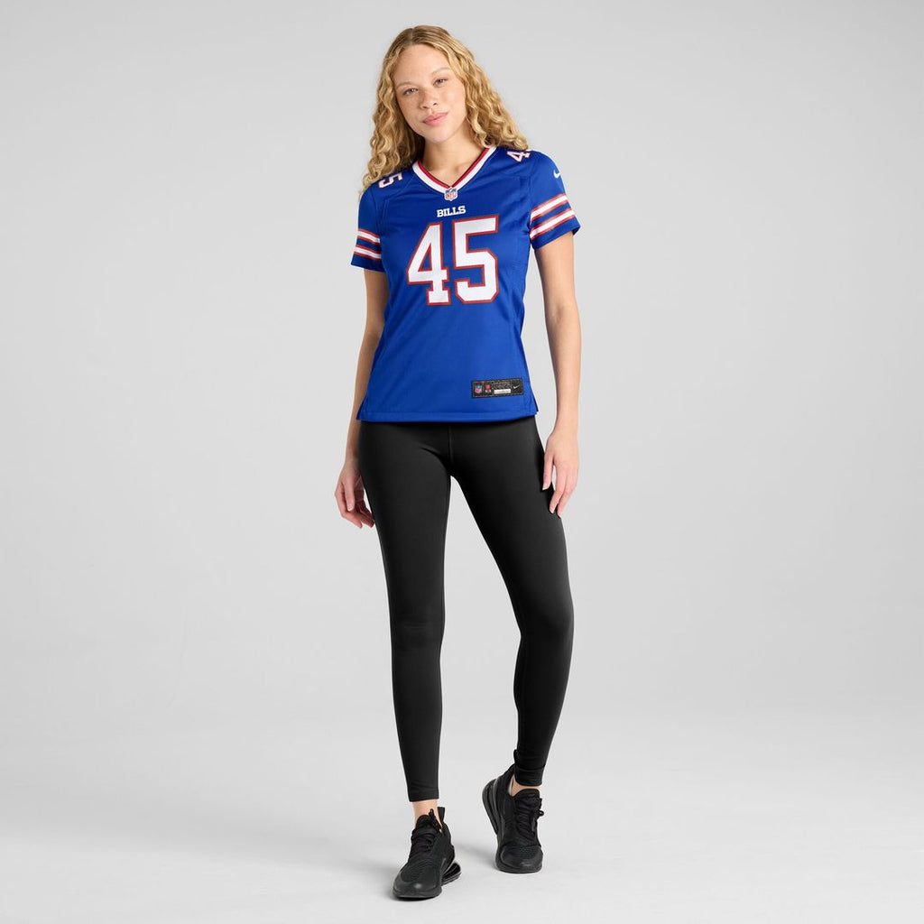 Shaq Thompson Buffalo Bills Women's Team Game Jersey - Royal