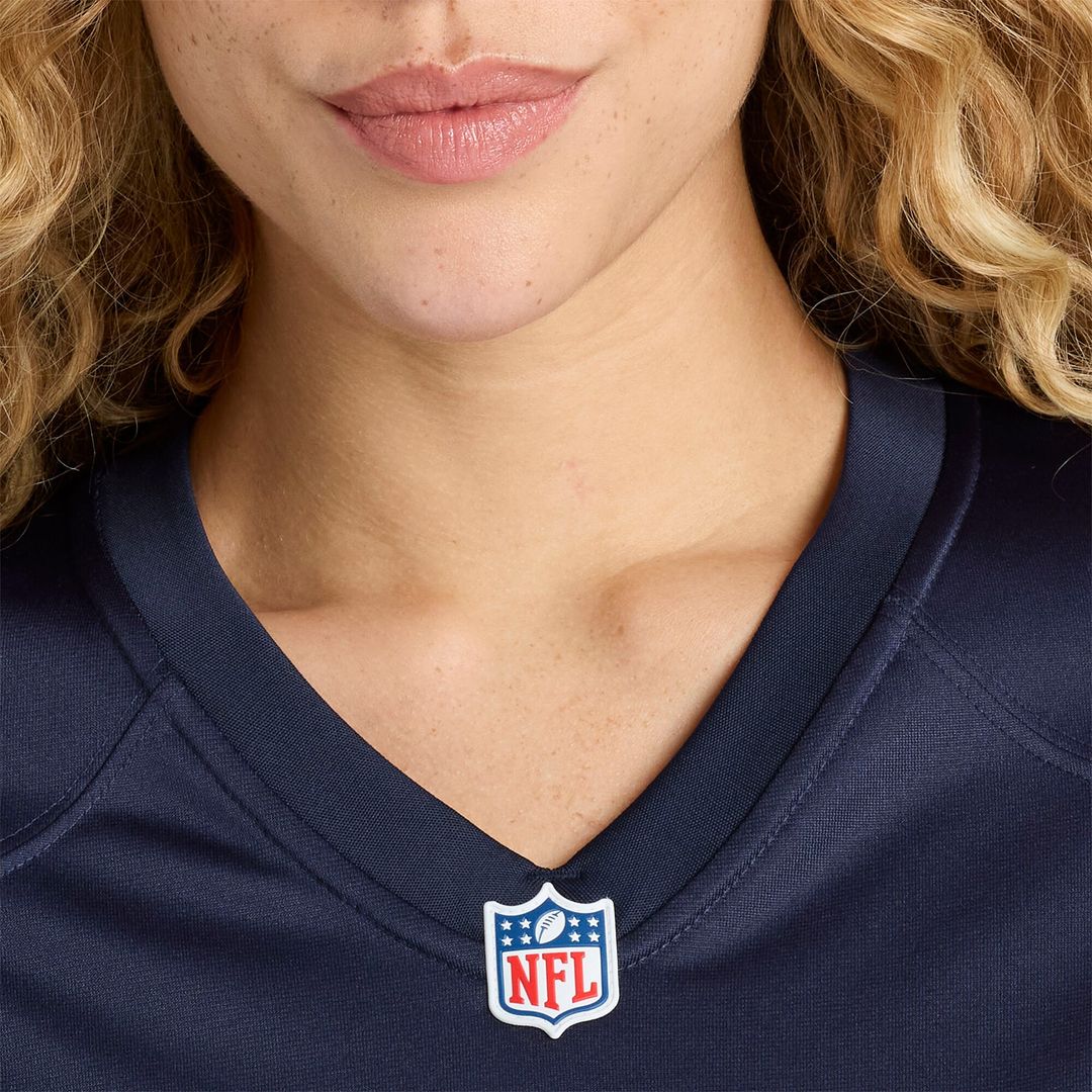 Kyle Monangai Chicago Bears Women's Team Game Jersey - Navy