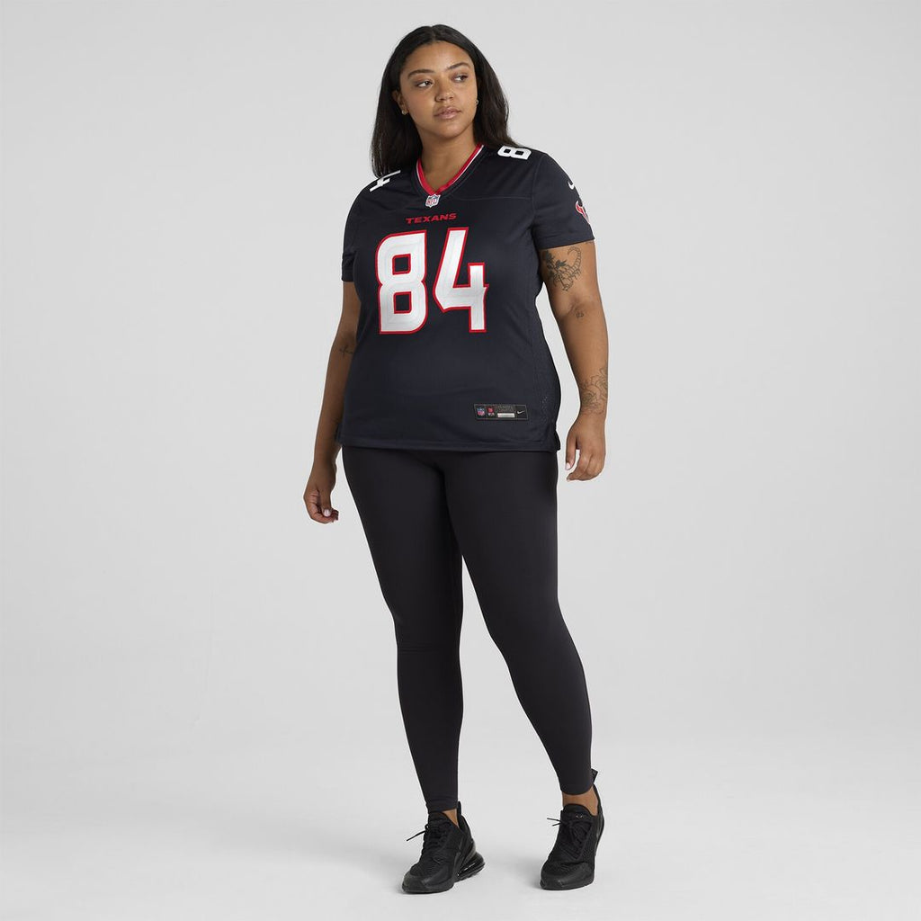 Justin Watson Houston Texans Women's Team Game Jersey - Navy