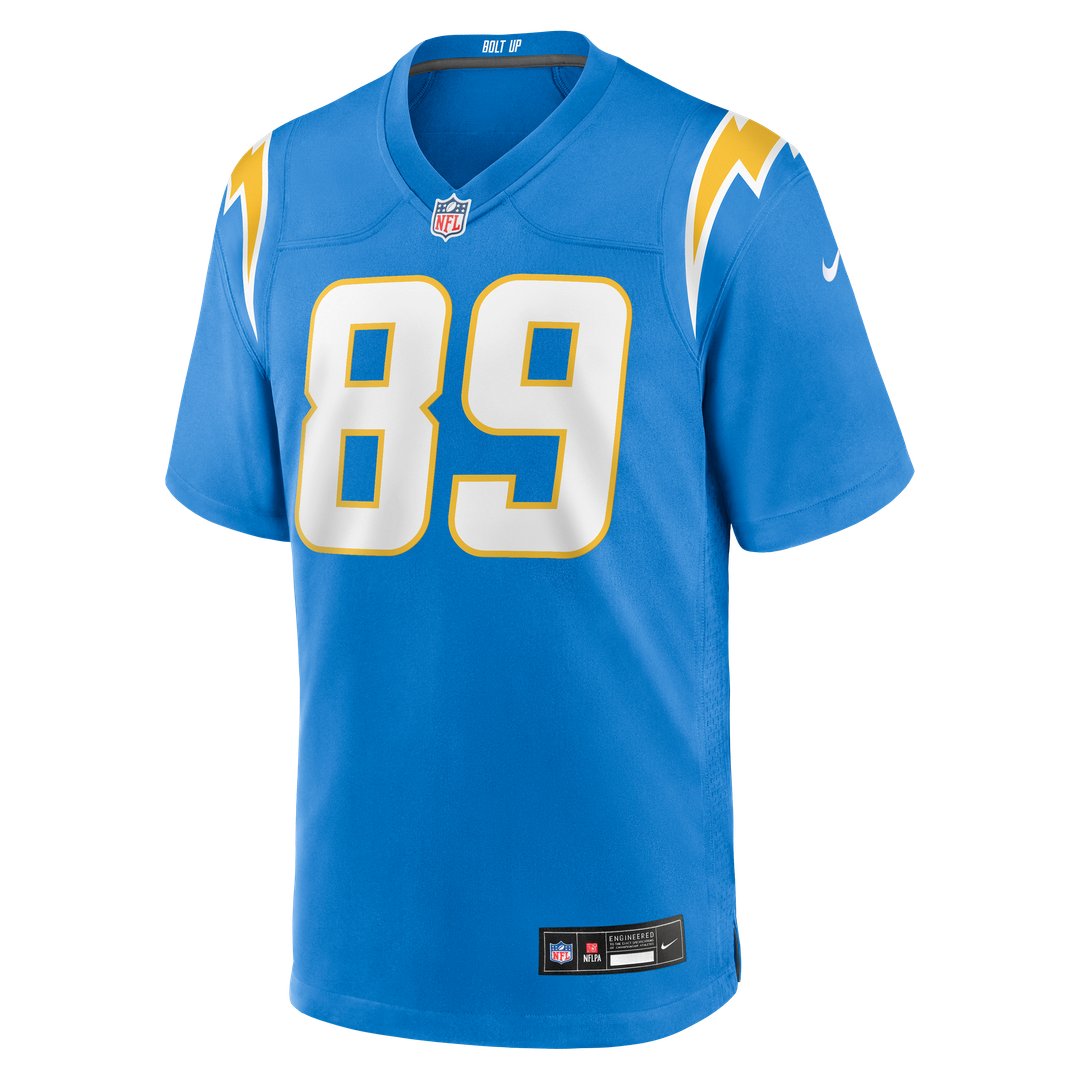 Wes Chandler Los Angeles Chargers Retired Player Jersey - Powder Blue