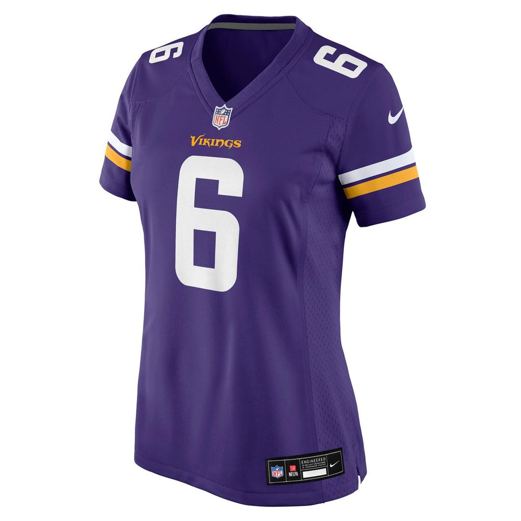 Dwight McGlothern Minnesota Vikings Women's Team Game Jersey - Purple