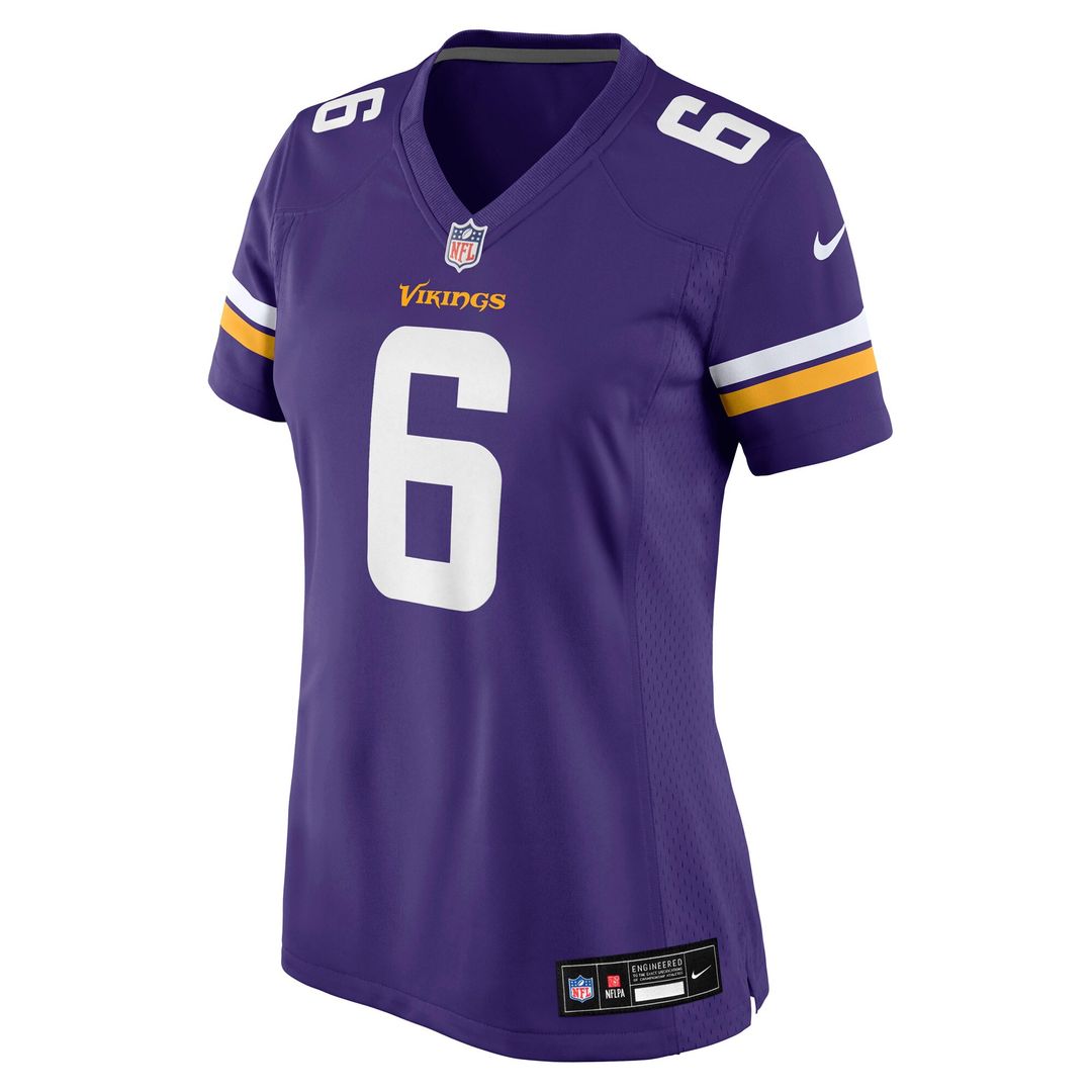 Dwight McGlothern Minnesota Vikings Women's Team Game Jersey - Purple