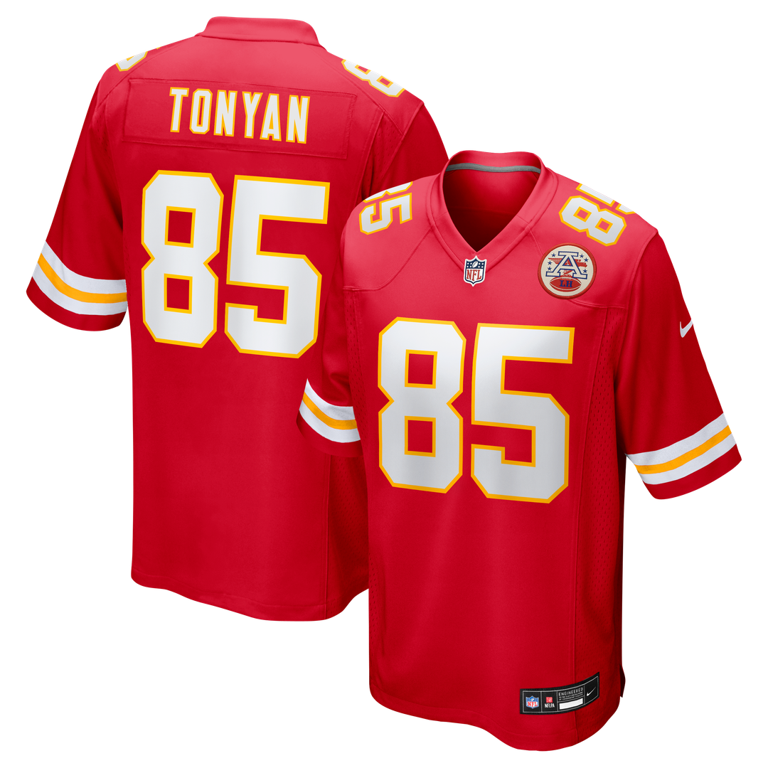 Robert Tonyan Kansas City Chiefs Team Game Jersey - Red