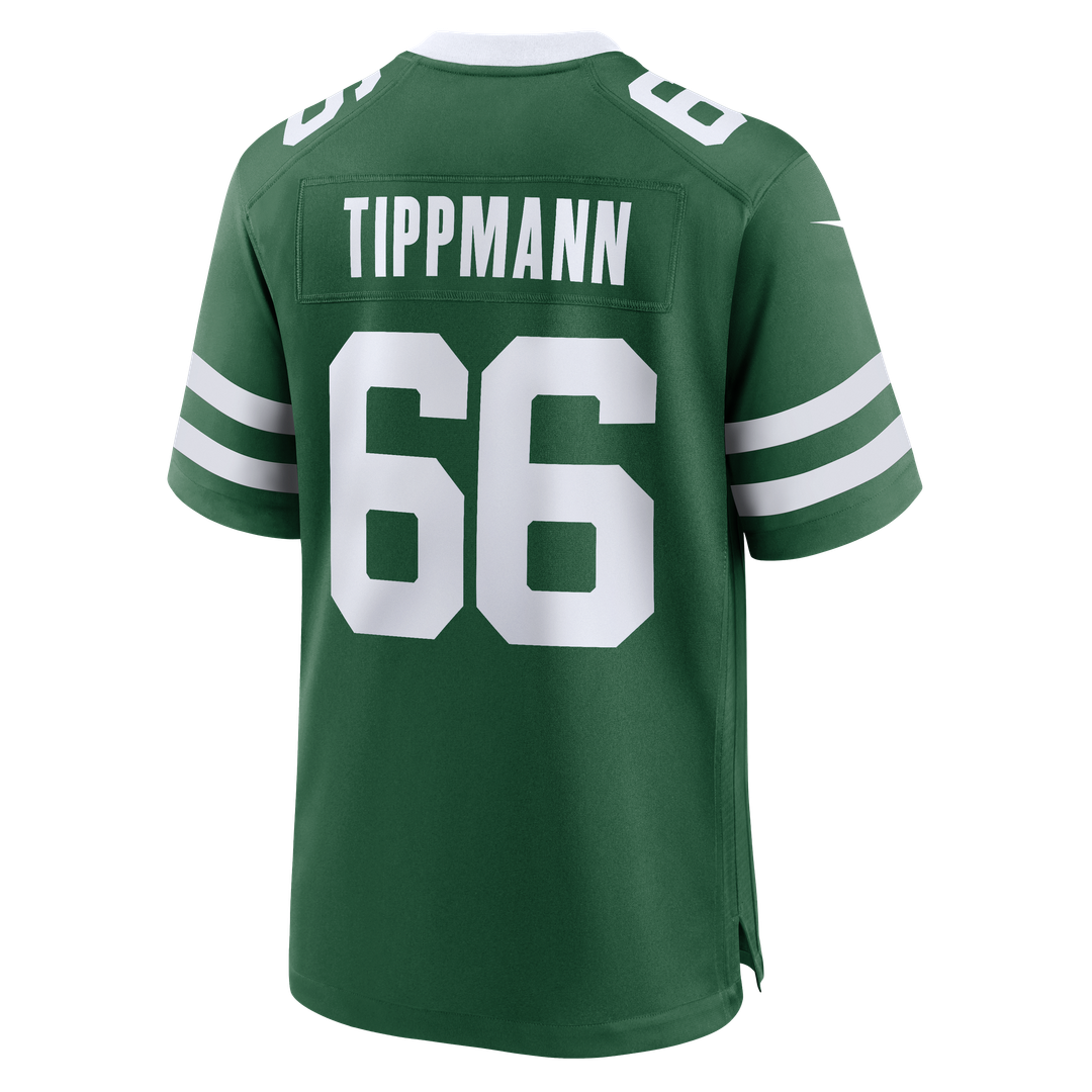 Joe Tippmann New York Jets Team Game Jersey - Legacy Green