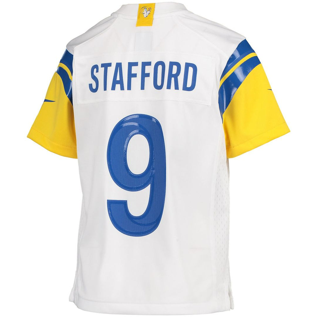 Matthew Stafford Los Angeles Rams Youth Game Jersey - Cream