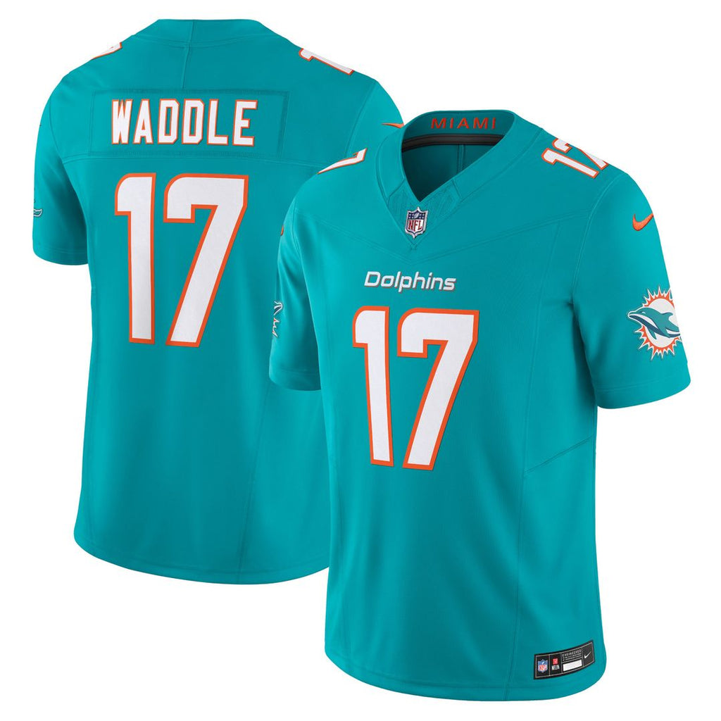 Jaylen Waddle Miami Dolphins Vapor F.U.S.E. Limited Jersey - White
