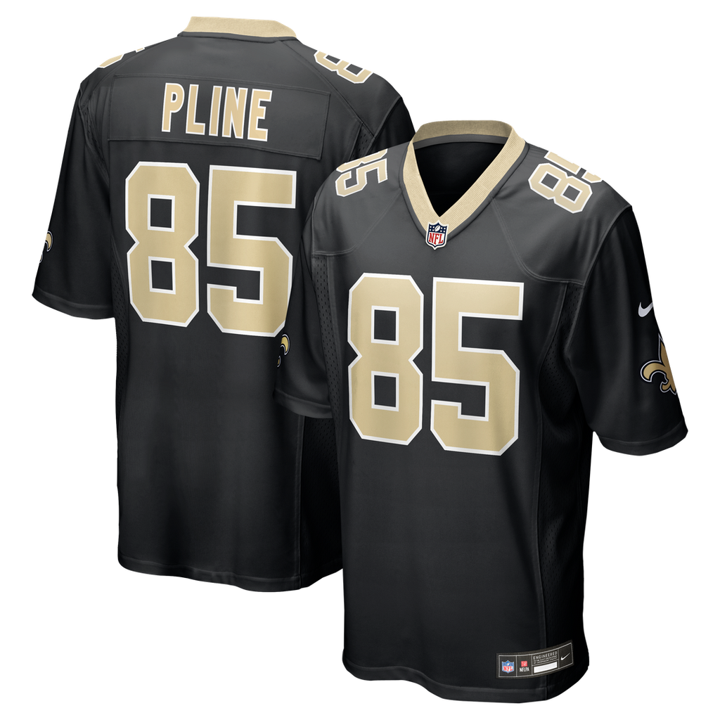 Mason Pline New Orleans Saints Team Game Jersey - Black