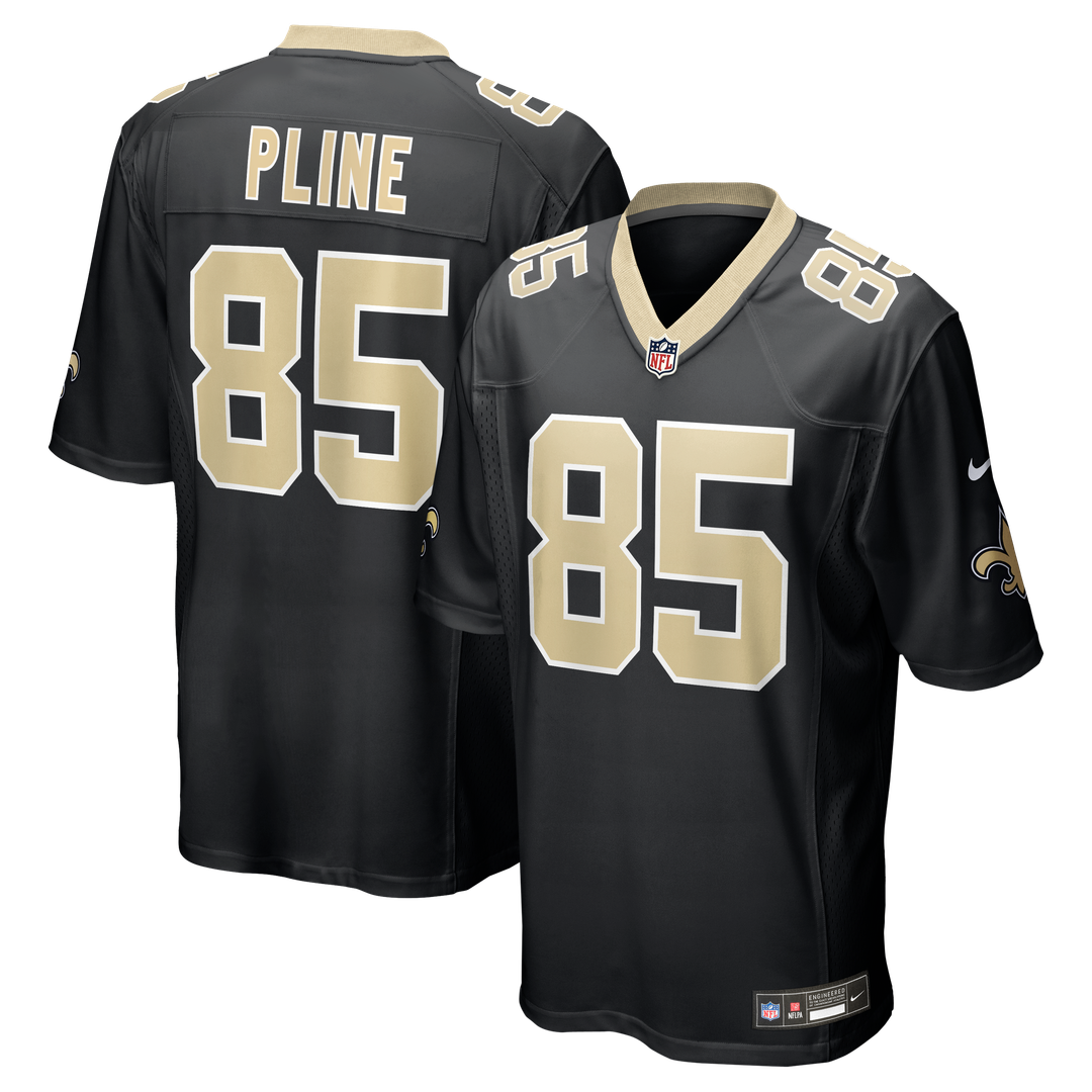 Mason Pline New Orleans Saints Team Game Jersey - Black