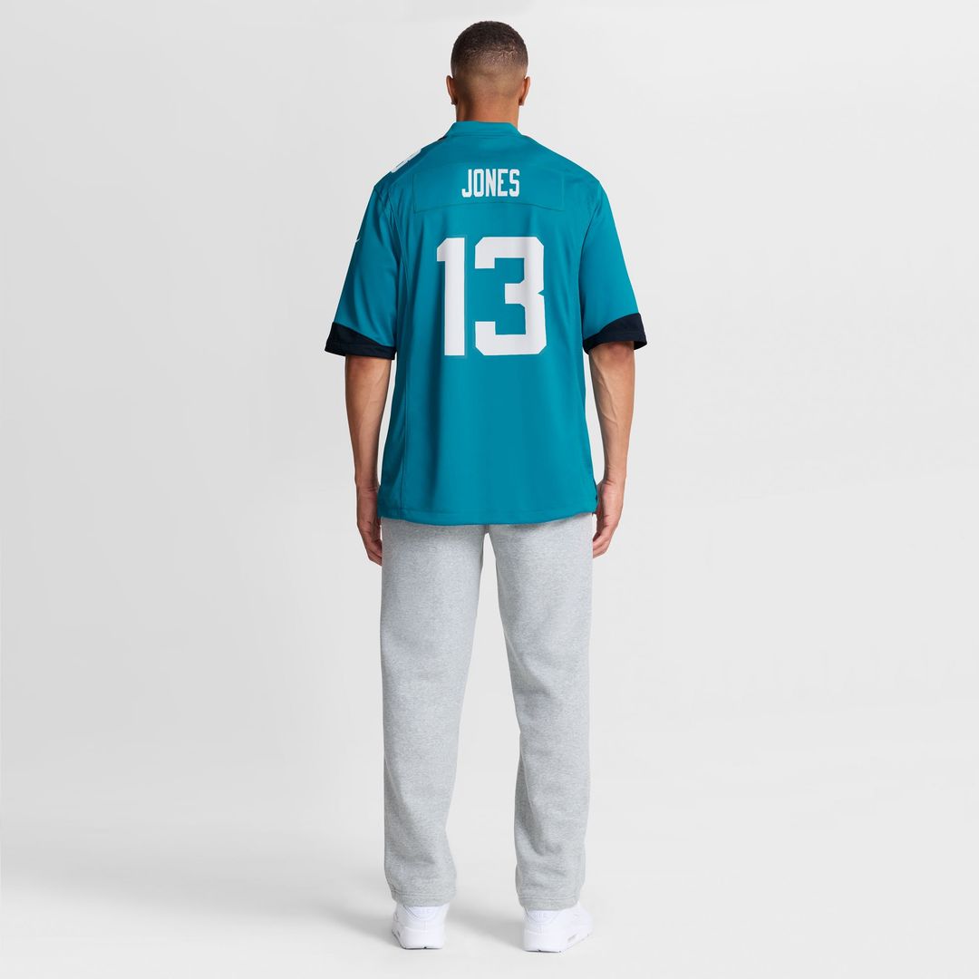 Tim Jones Jacksonville Jaguars Team Game Jersey - Teal