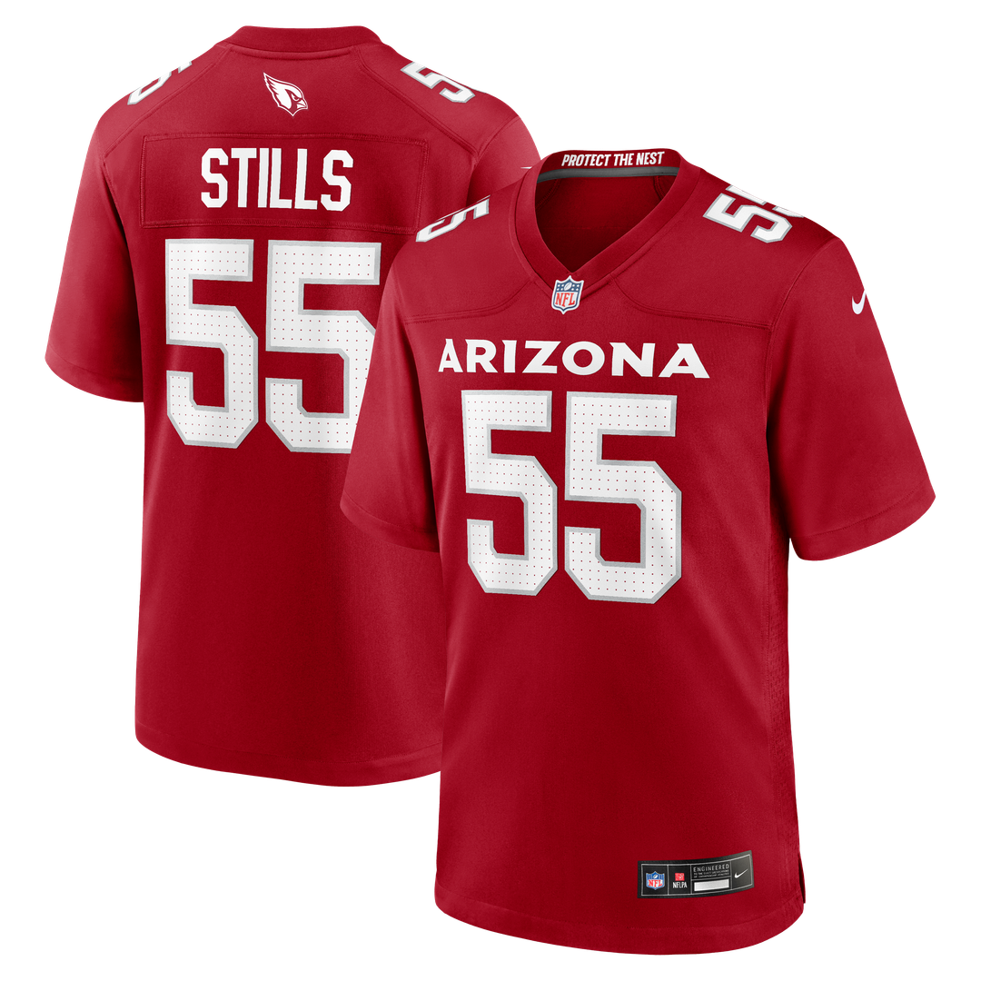 Dante Stills Arizona Cardinals Team Game Jersey - Cardinal