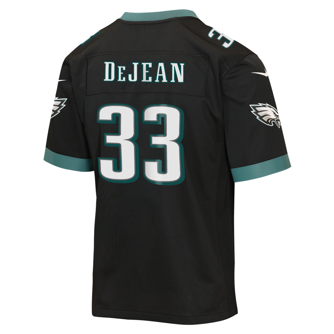 Cooper DeJean Philadelphia Eagles Youth Alternate Game Jersey - Black
