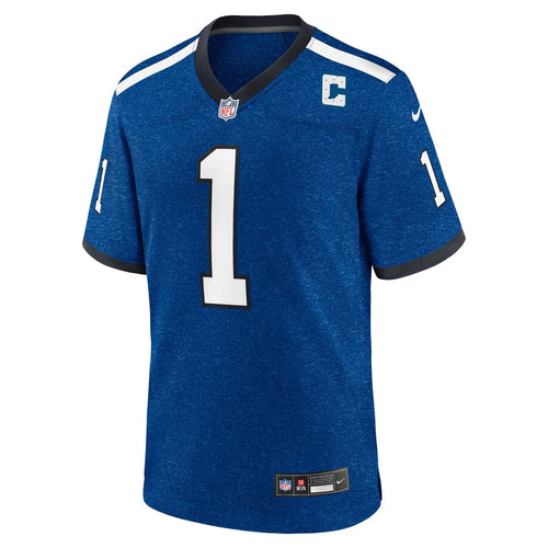 Ahmad Sauce Gardner Indianapolis Colts Alternate 2 Indiana Nights Game Jersey - Heather Royal