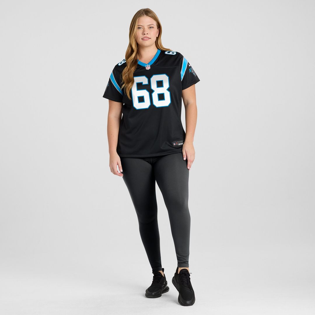 Damien Lewis Carolina Panthers Women's Game Jersey - Black