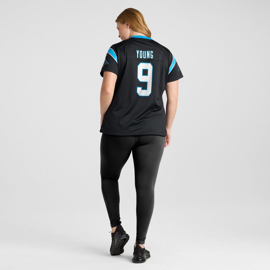 Bryce Young Carolina Panthers Women's Team Game Jersey - Black
