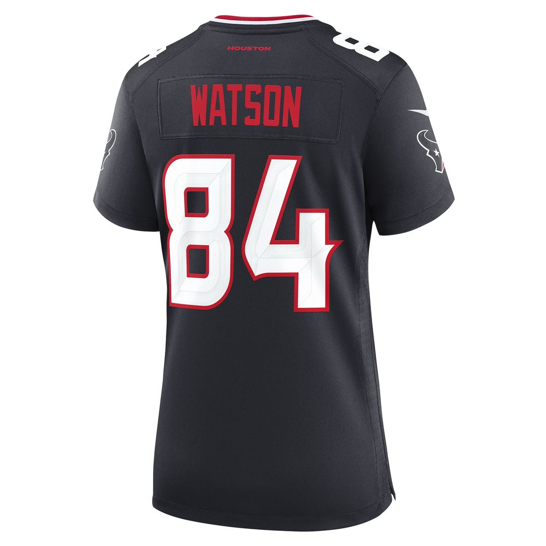 Justin Watson Houston Texans Women's Team Game Jersey - Navy