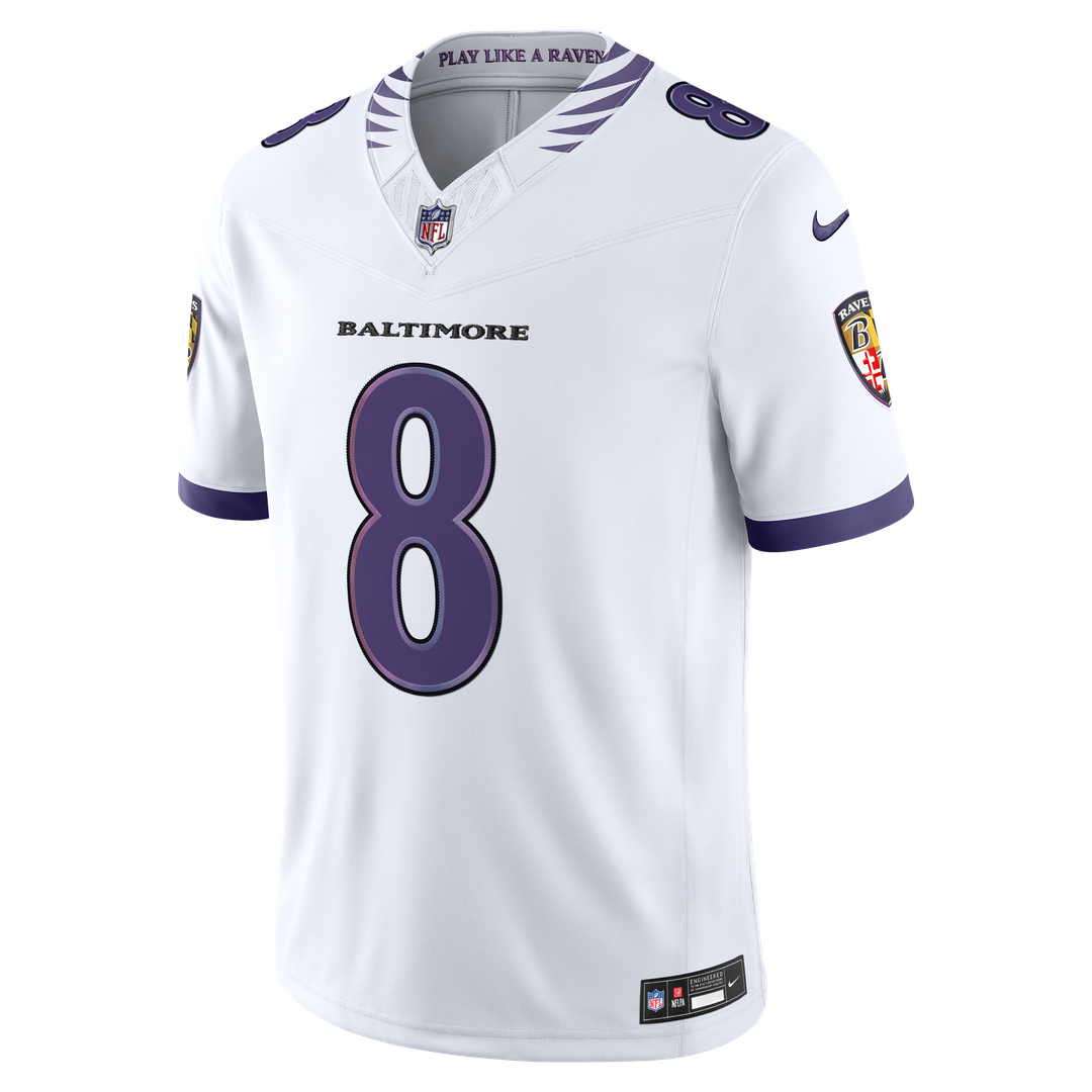 Lamar Jackson Baltimore Ravens Vapor F.U.S.E. Stitched Limited Jersey - Purple