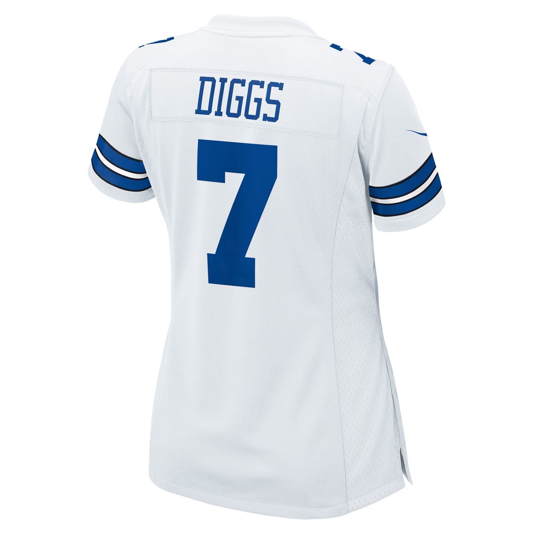Trevon Diggs Dallas Cowboys Women's Game Jersey - White