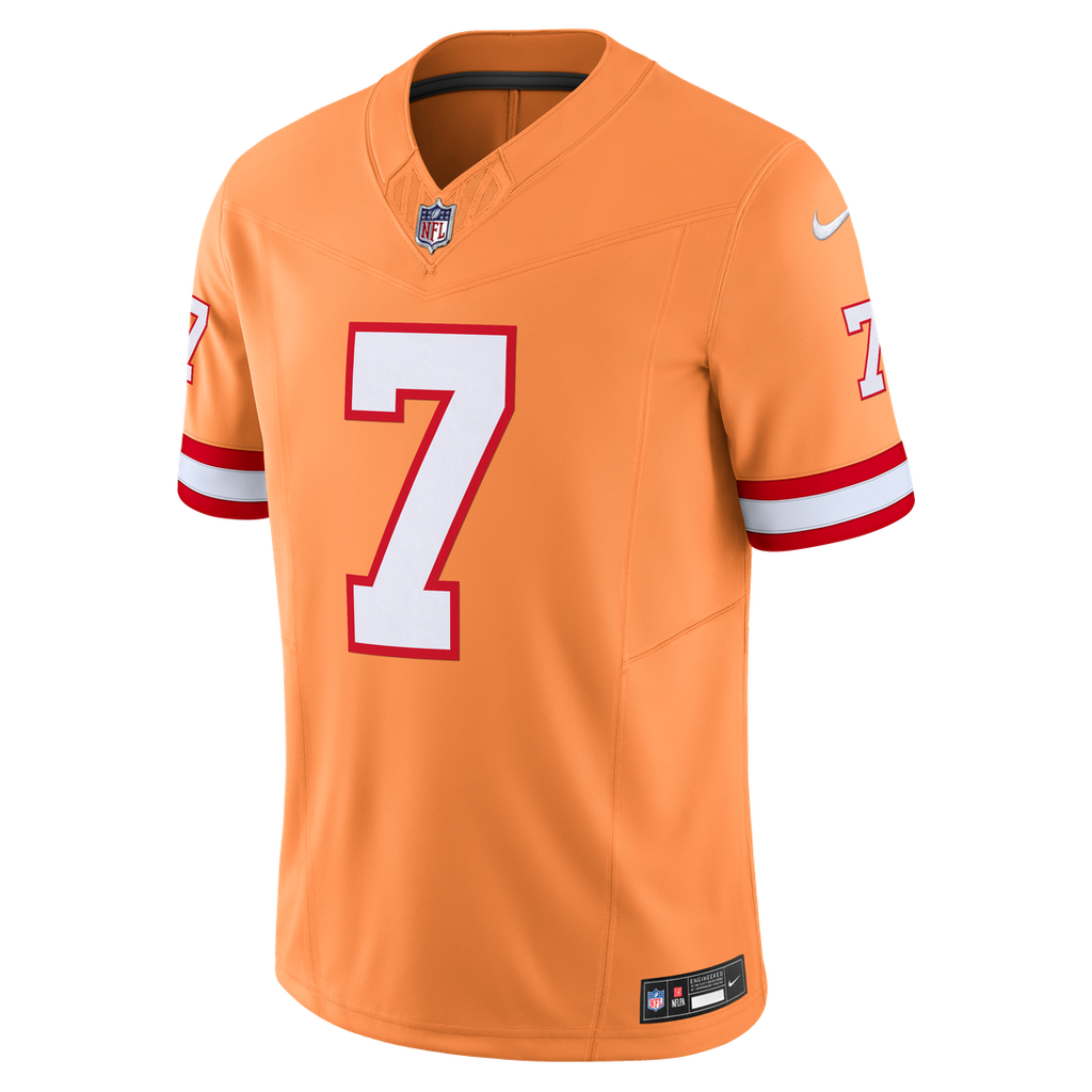 Bucky Irving '76 Tampa Bay Buccaneers Vapor F.U.S.E. Player Limited Jersey - White