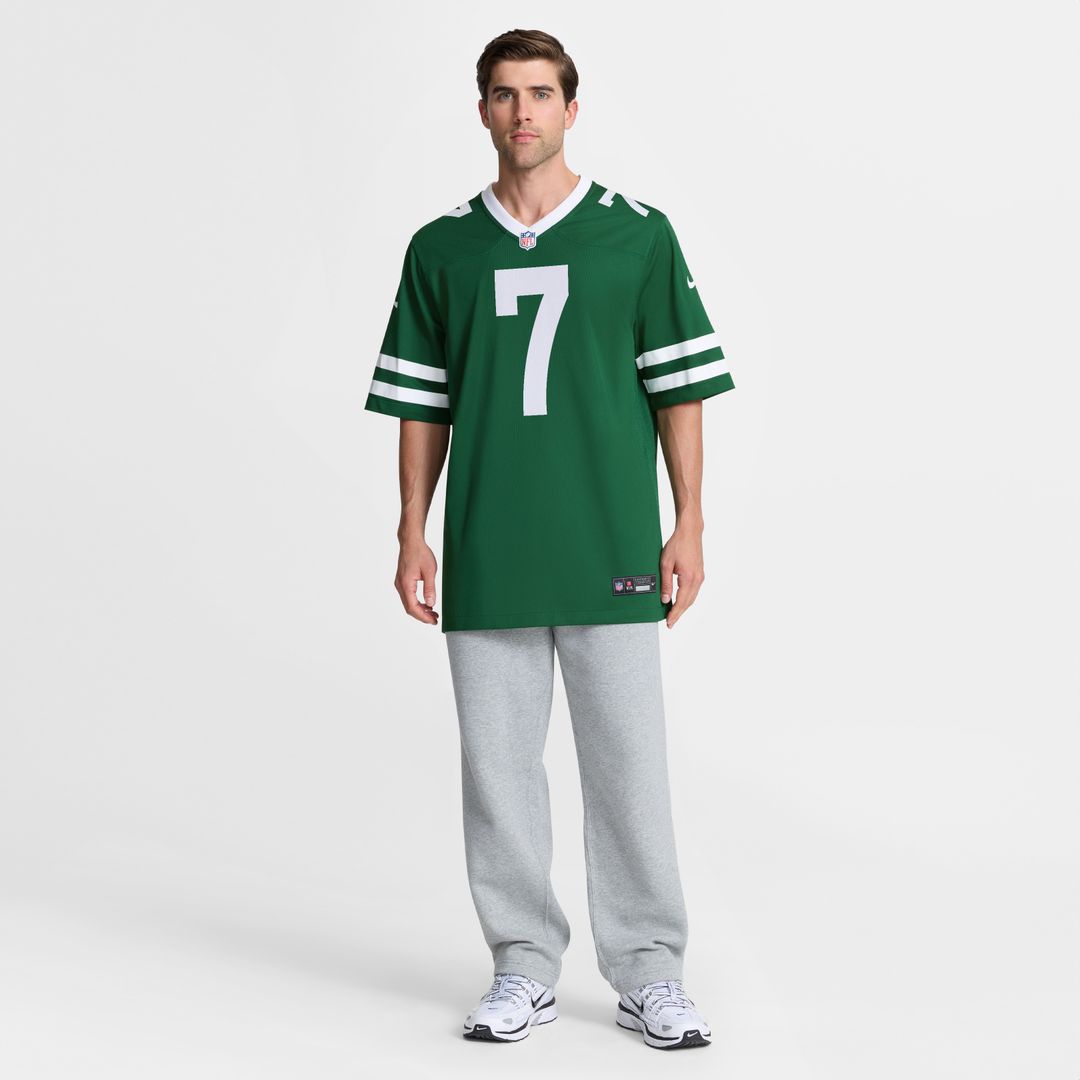 Geno Smith New York Jets Game Jersey - Legacy Green