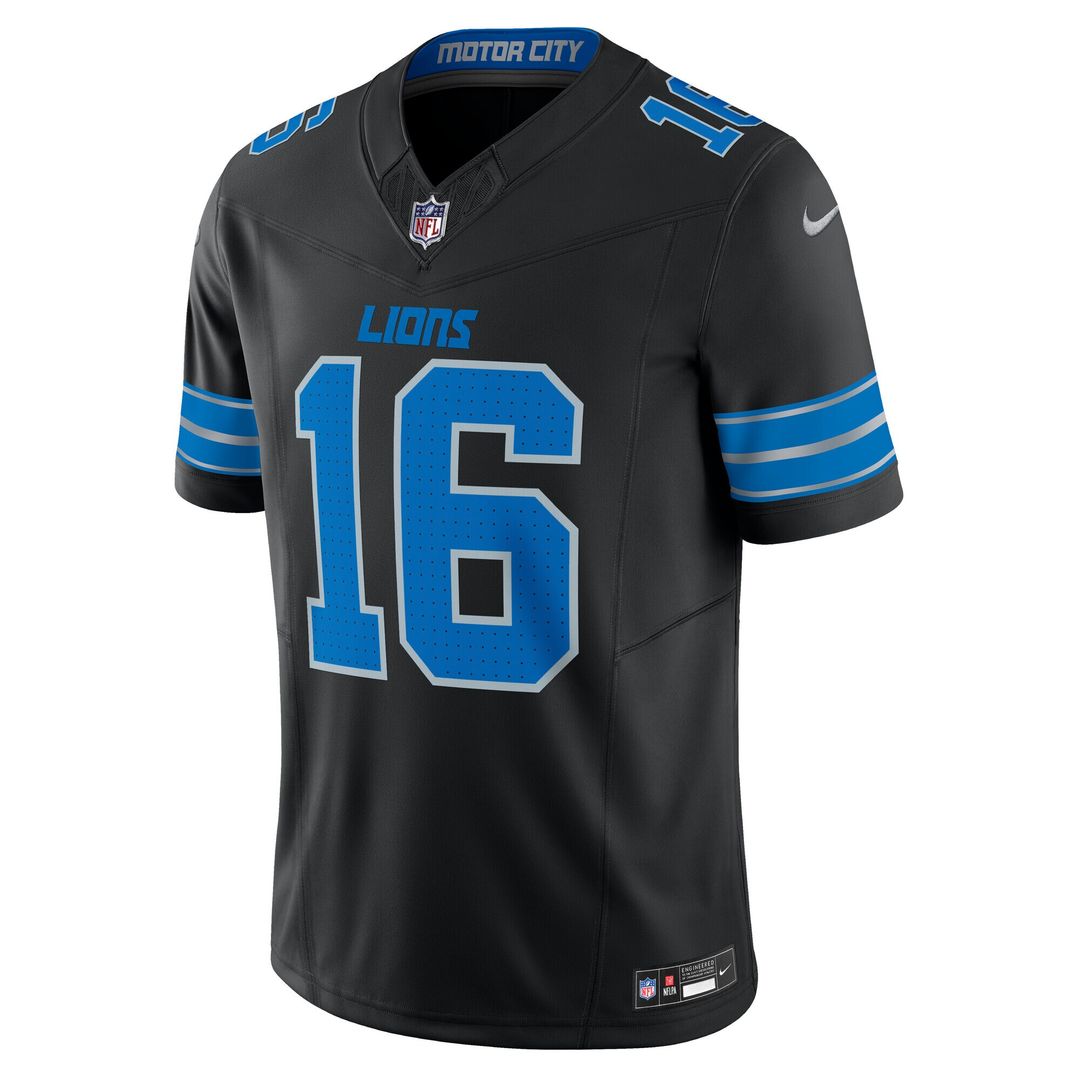 Jared Goff Detroit Lions Vapor F.U.S.E. Limited Jersey - Black