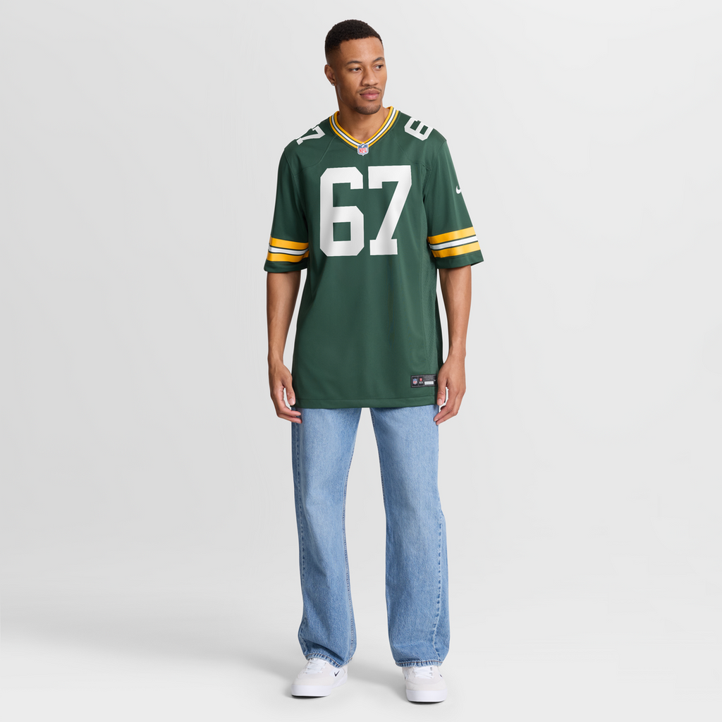 Donovan Jennings Green Bay Packers Team Game Jersey - Green